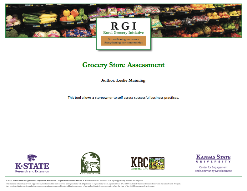 Grocery Store Assessment