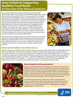 State Initiatives Supporting Healthier Food Retail