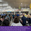 The first stop of the day was Klema Apple Market in Russell, Kansas, where store owner Jon Birky showed attendees around his store and highlighted local food offerings available.