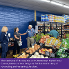 The next stop of the day was B's Hometown Market in La Crosse, Kansas to hear Kelly and Pat Baalman's story of renovating and reopening the store.