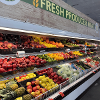 Fresh produce on display at Lane Co. Community Grocery during their grand opening in June 2026